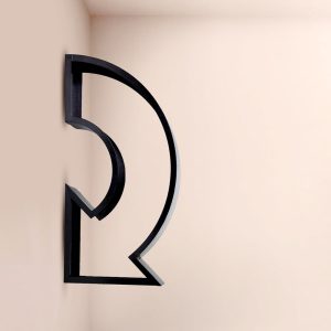 فریم فلزی لایت باکس دو طرفه جهت نما لایت وِی